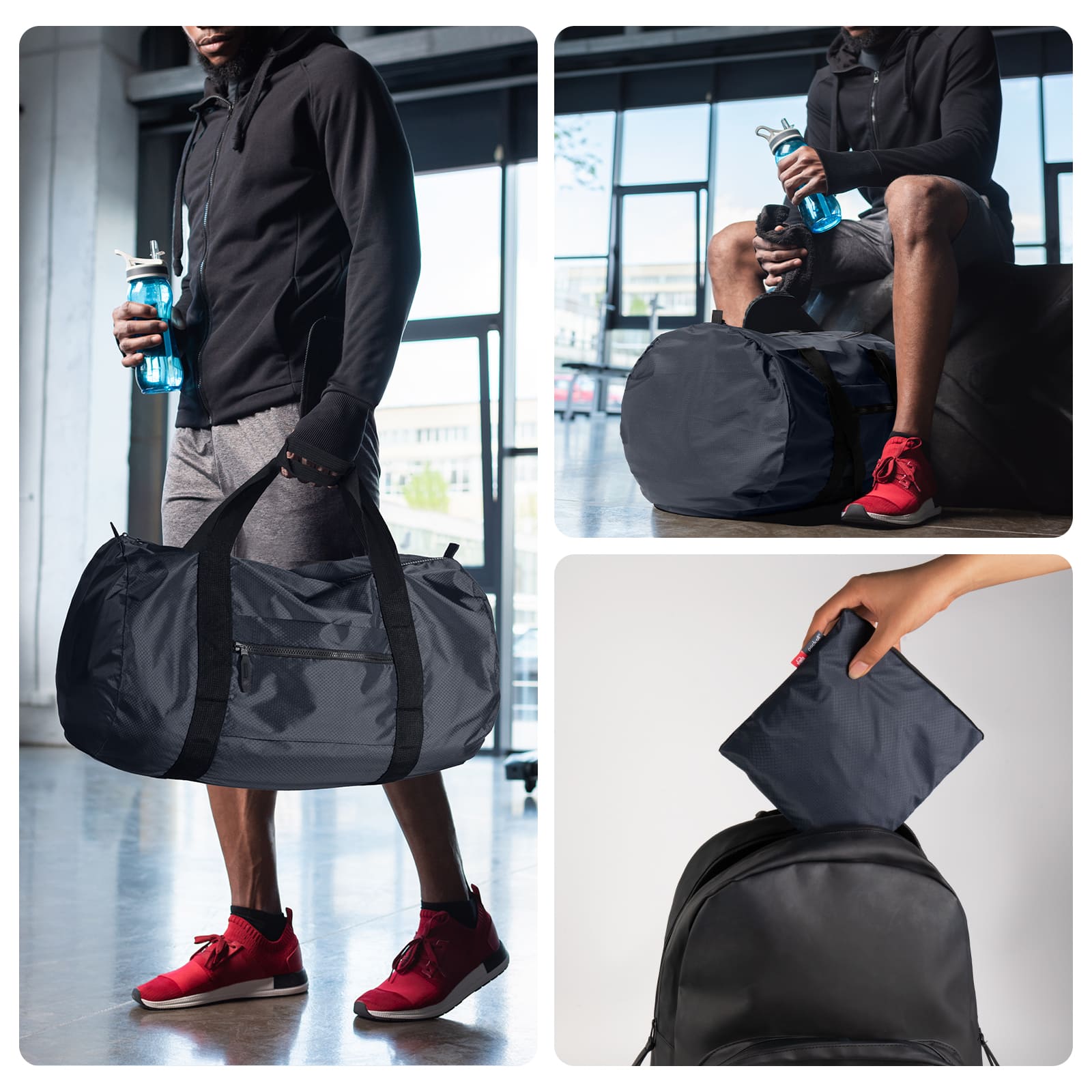 45L Foldable Duffel Bag