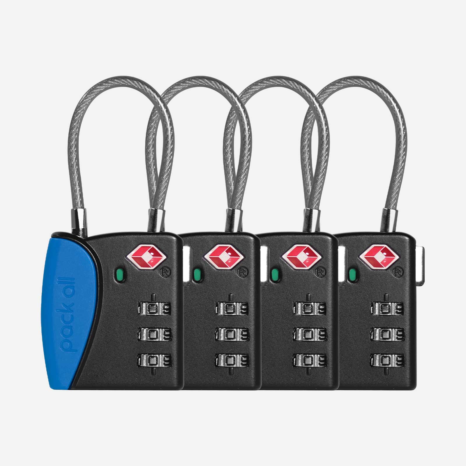 3 Digit Combination TSA Padlocks